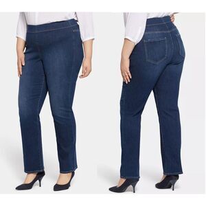 NYDJ Jeans 3X Pull On Sculpt-Her LiftXLux Straight leg Denim *
